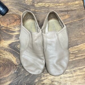 Beige Capezio Jazz Shoes